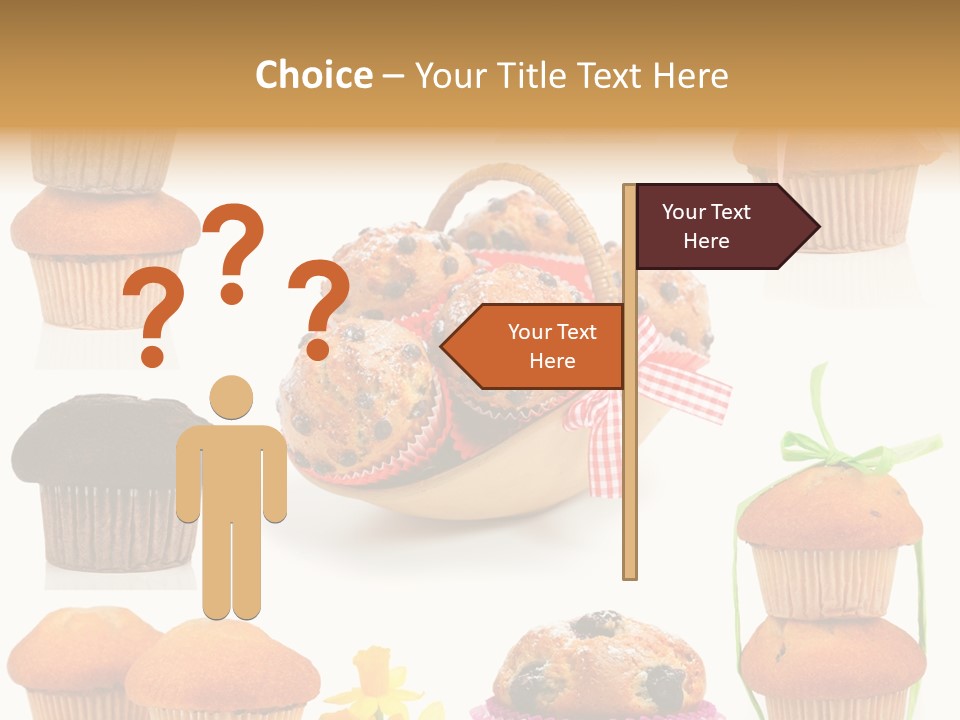 Berry Blueberry Object PowerPoint Template