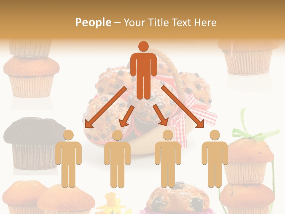 Berry Blueberry Object PowerPoint Template