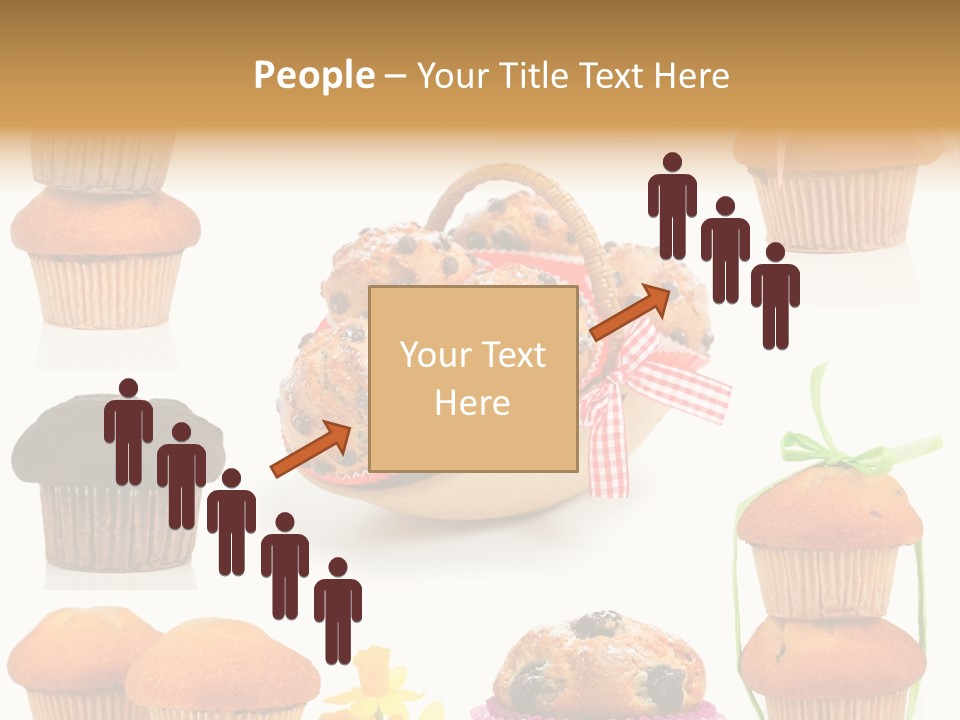 Berry Blueberry Object PowerPoint Template