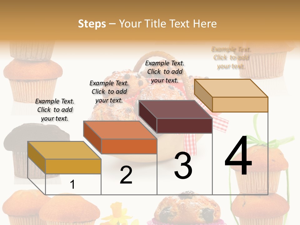 Berry Blueberry Object PowerPoint Template