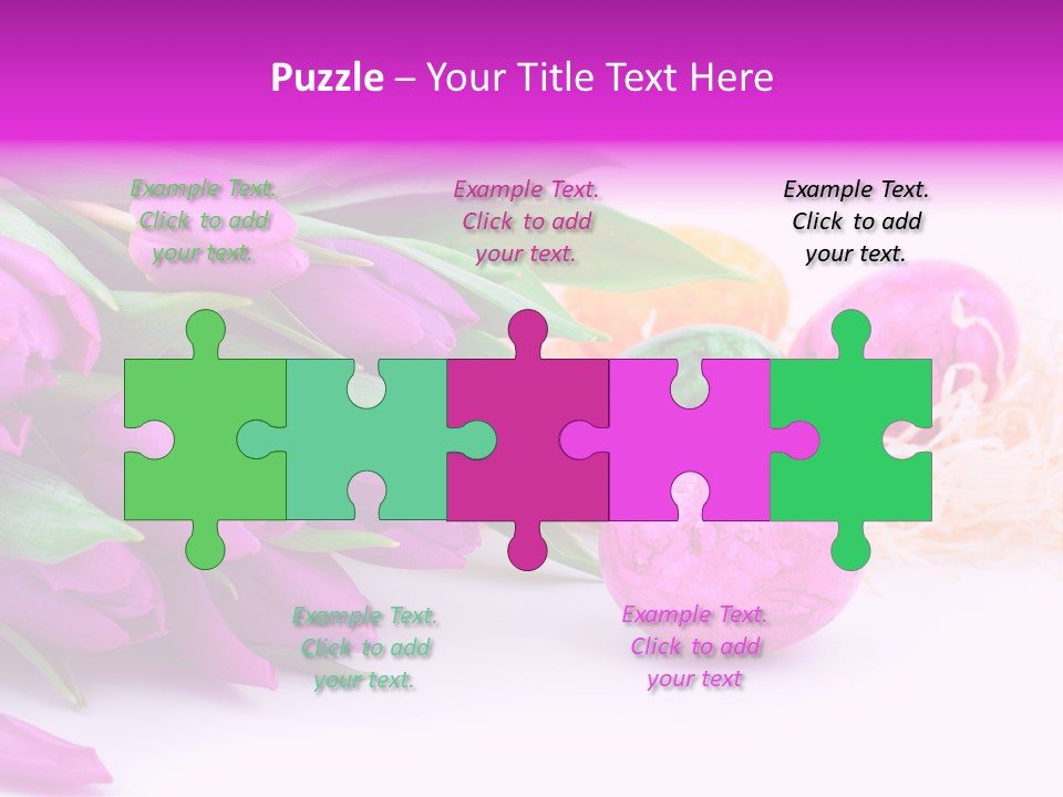 Time Food Eastertime PowerPoint Template