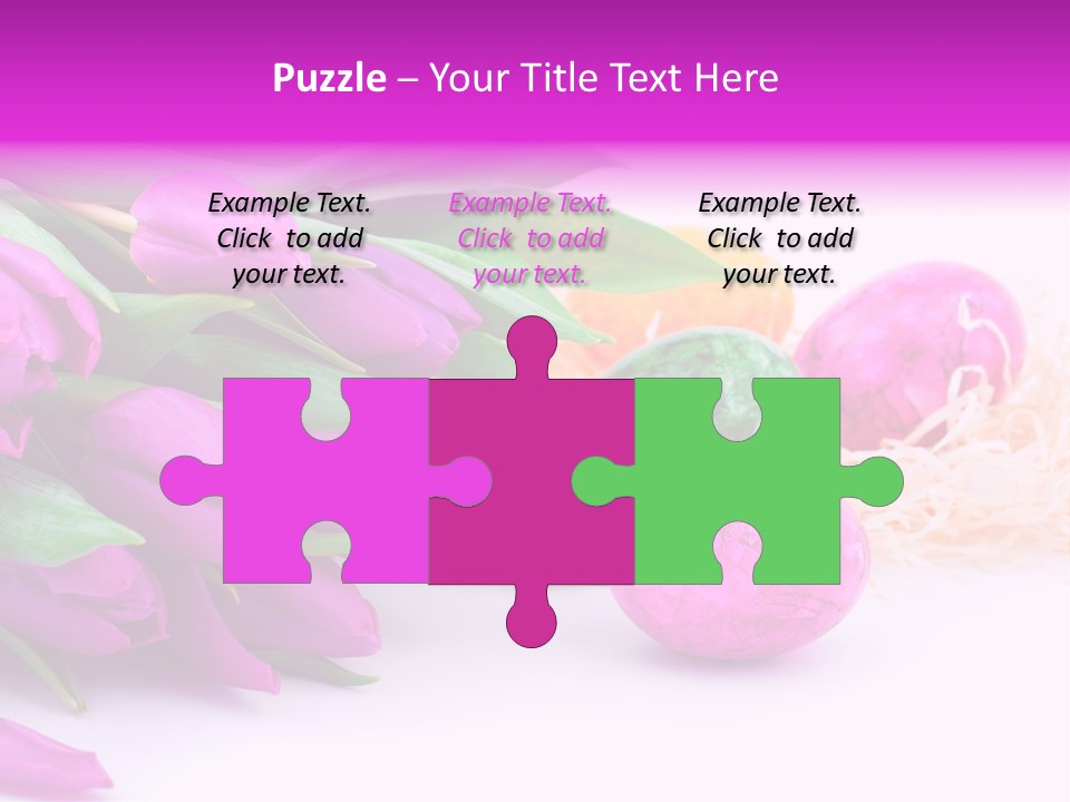 Time Food Eastertime PowerPoint Template