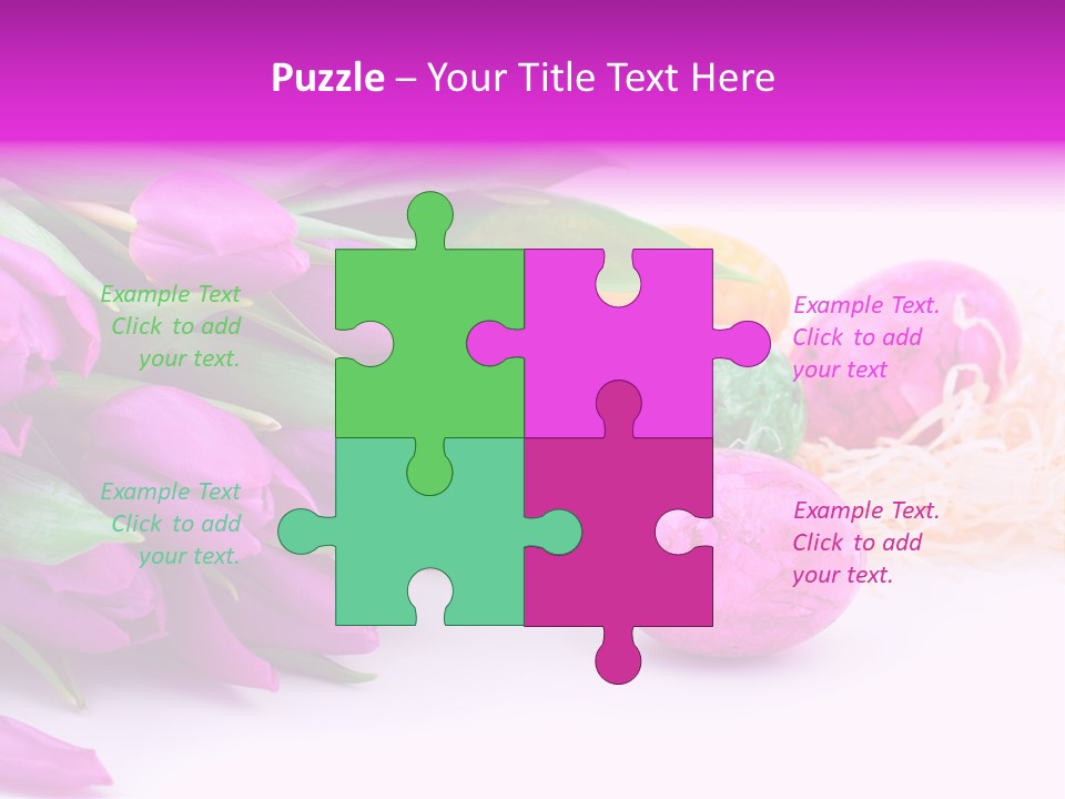 Time Food Eastertime PowerPoint Template