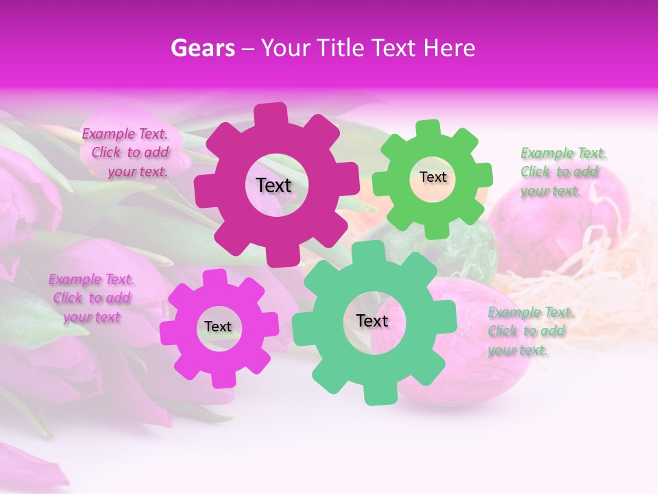 Time Food Eastertime PowerPoint Template