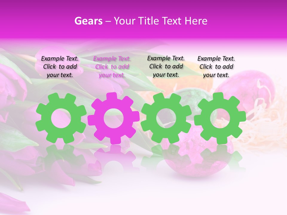 Time Food Eastertime PowerPoint Template