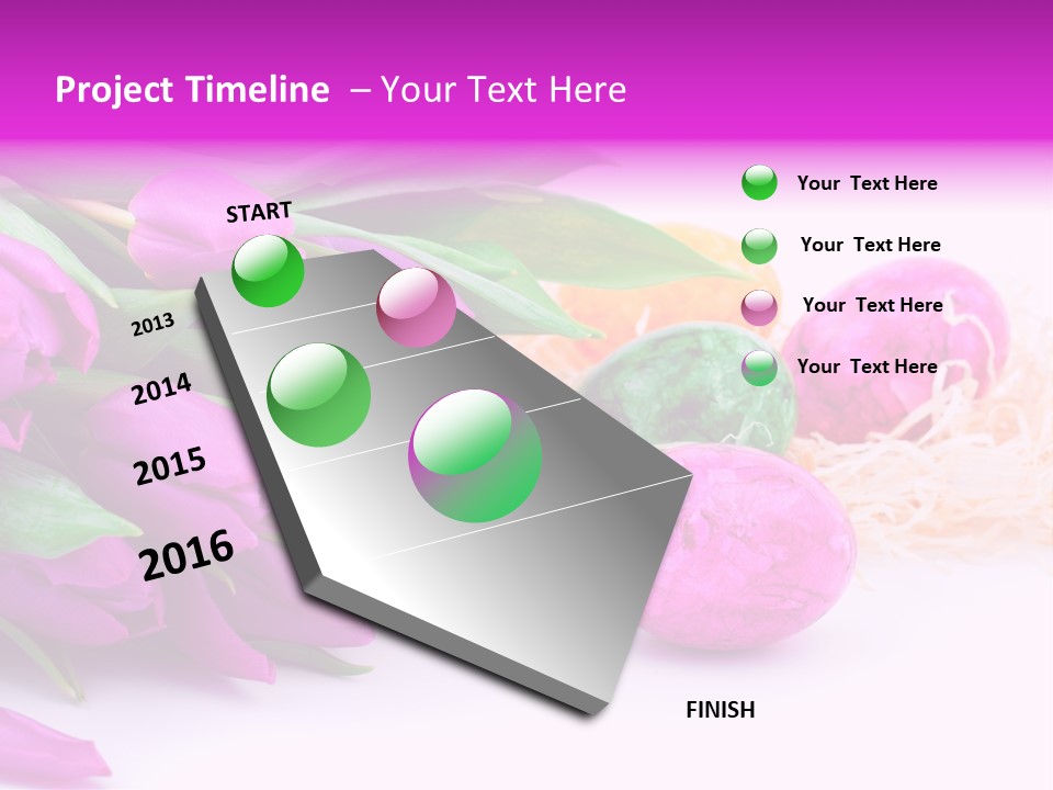 Time Food Eastertime PowerPoint Template