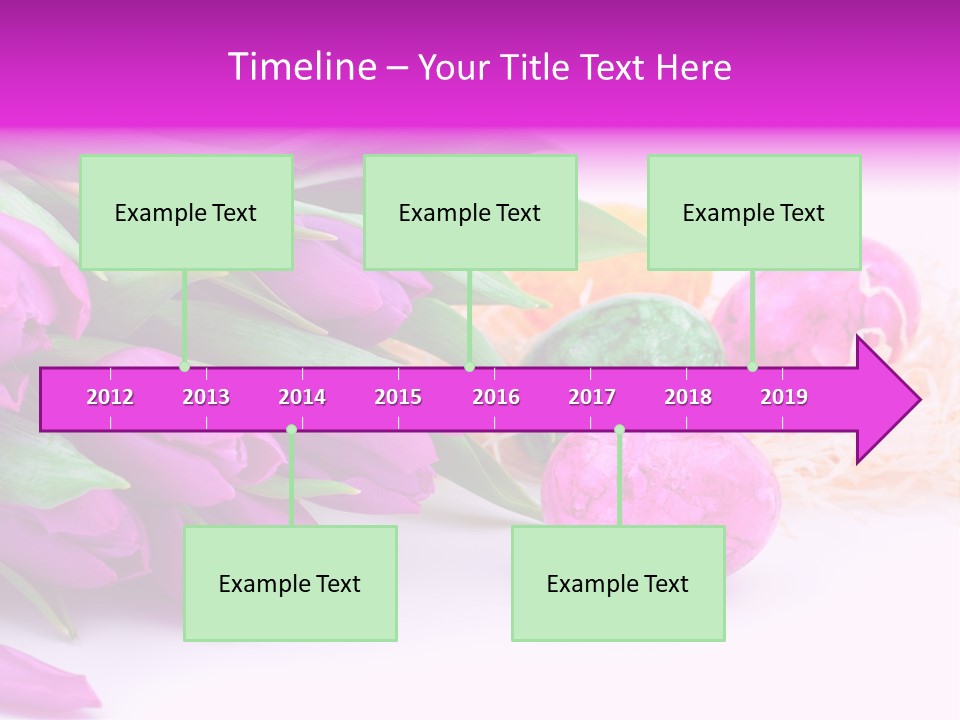 Time Food Eastertime PowerPoint Template