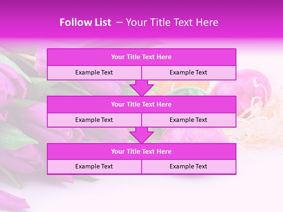 Time Food Eastertime PowerPoint Template