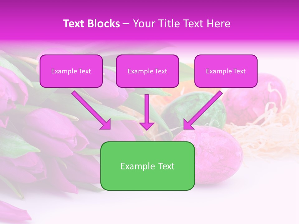Time Food Eastertime PowerPoint Template