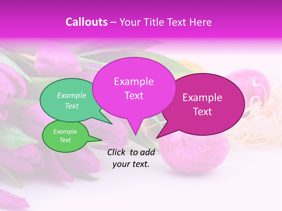 Time Food Eastertime PowerPoint Template