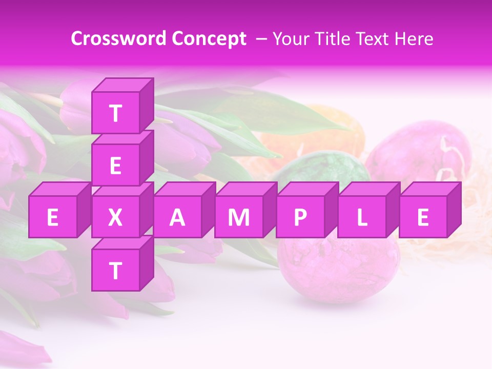 Time Food Eastertime PowerPoint Template