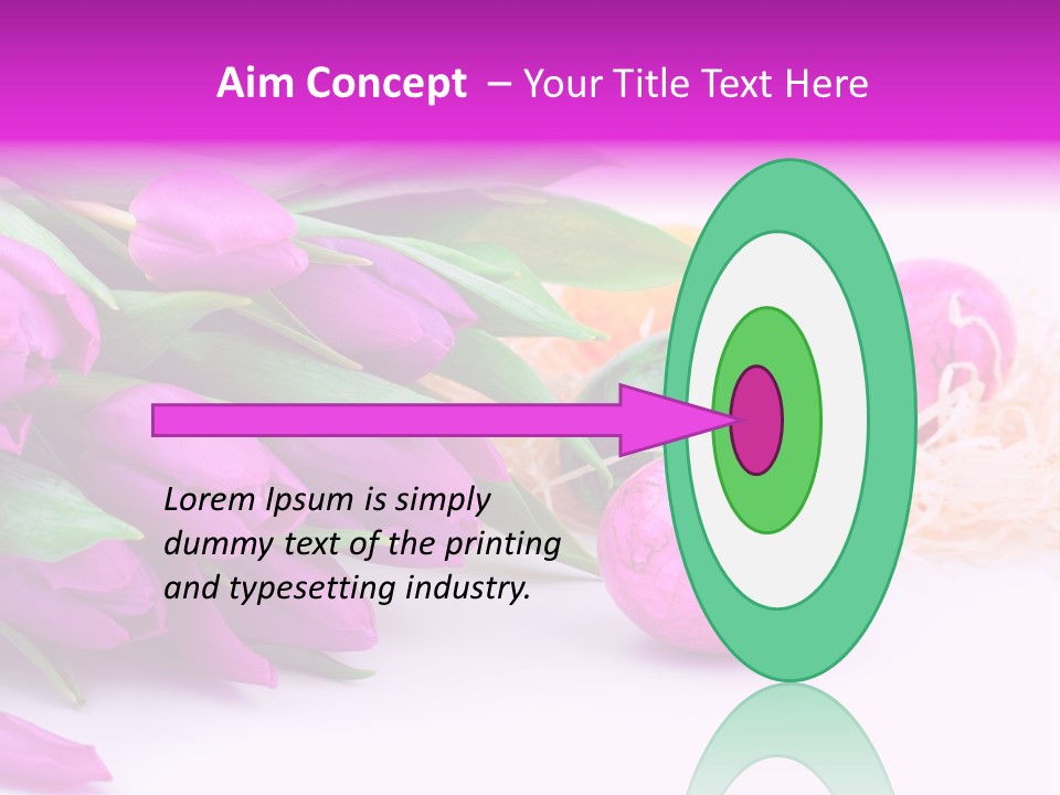 Time Food Eastertime PowerPoint Template