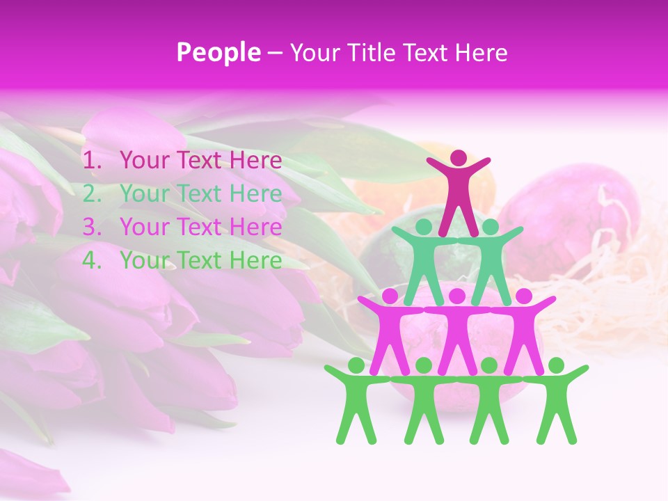 Time Food Eastertime PowerPoint Template