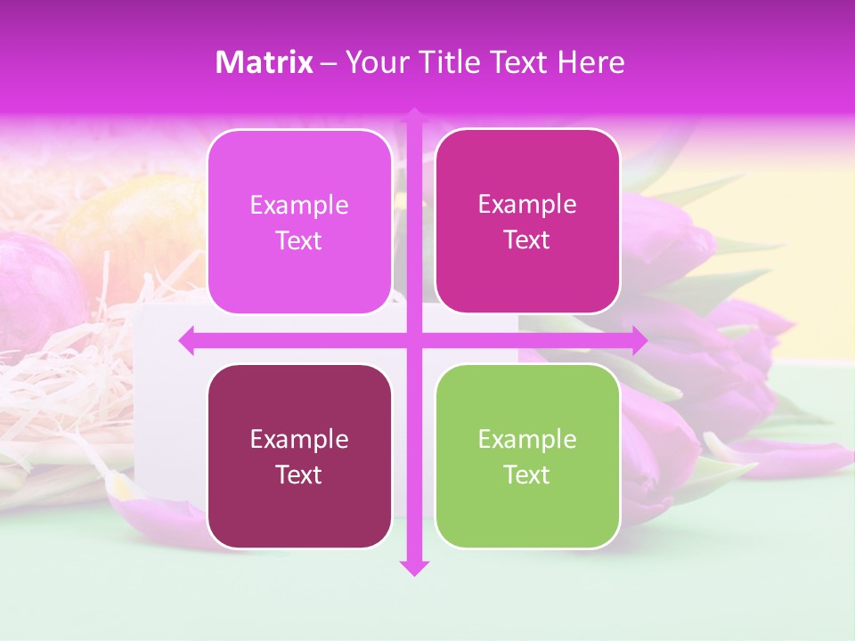 Petal Spring Flower Celebrate PowerPoint Template