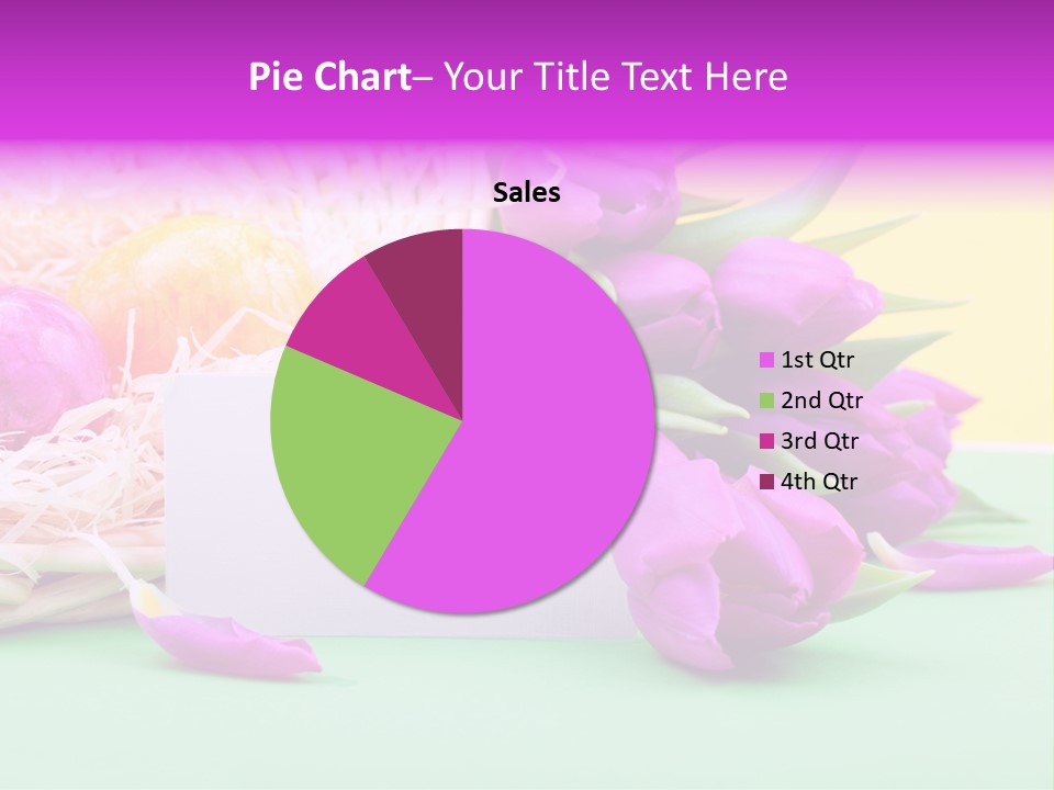 Petal Spring Flower Celebrate PowerPoint Template