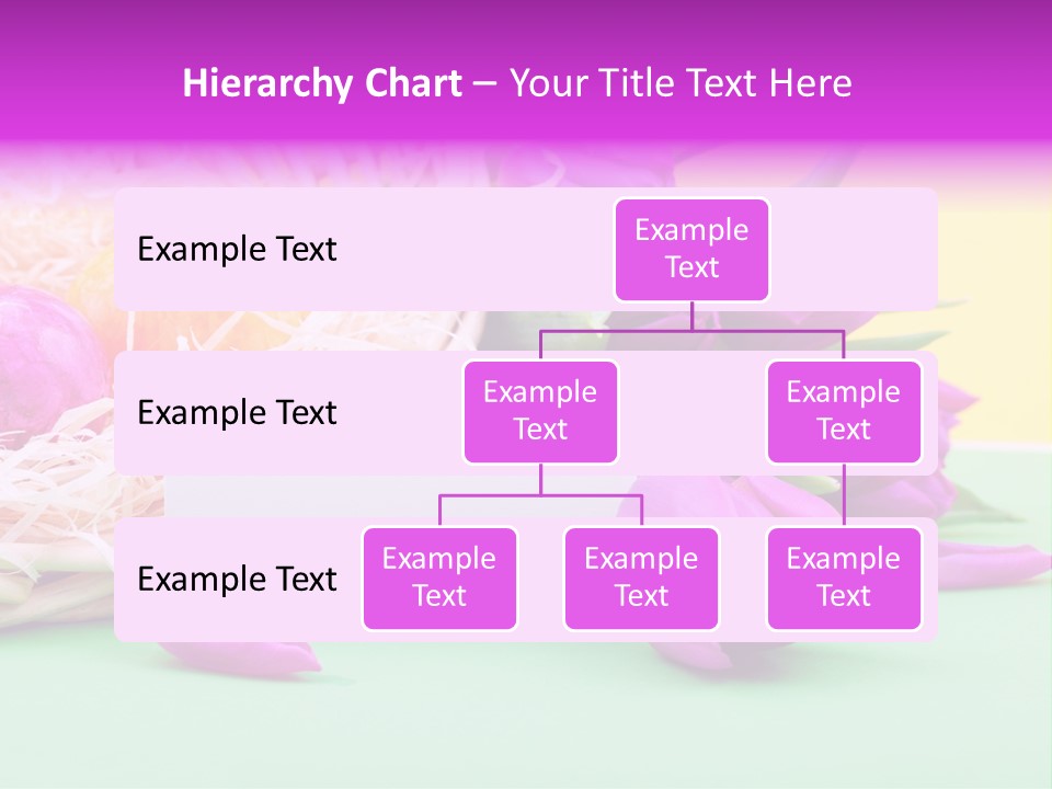 Petal Spring Flower Celebrate PowerPoint Template