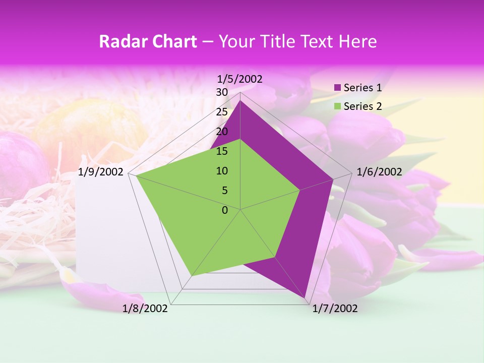 Petal Spring Flower Celebrate PowerPoint Template