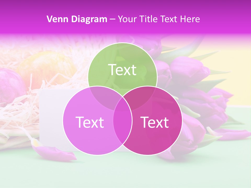 Petal Spring Flower Celebrate PowerPoint Template