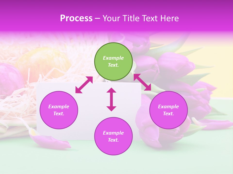 Petal Spring Flower Celebrate PowerPoint Template