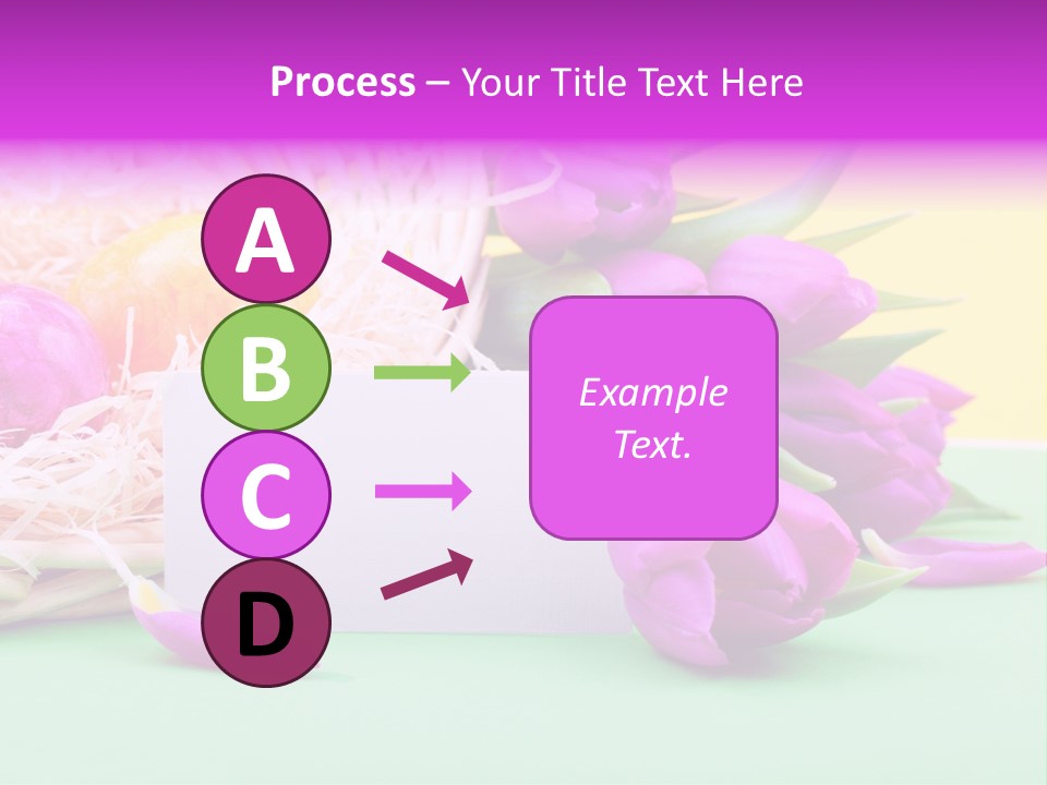Petal Spring Flower Celebrate PowerPoint Template