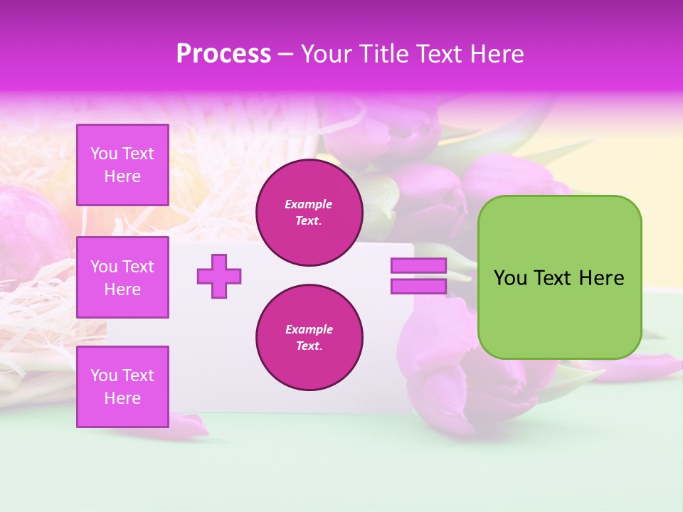 Petal Spring Flower Celebrate PowerPoint Template