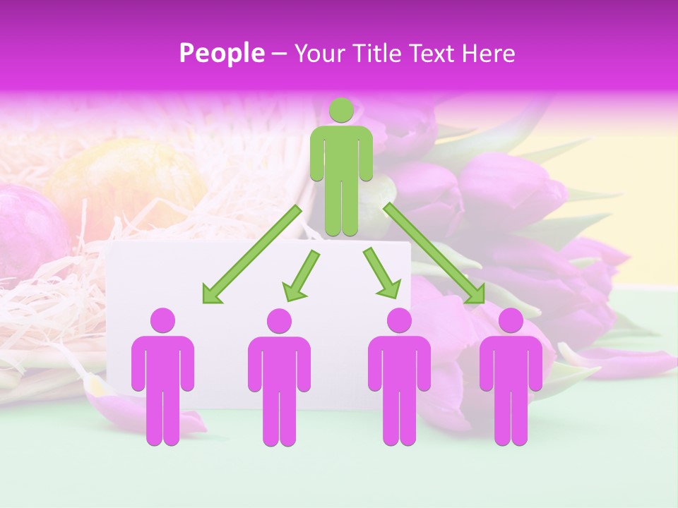 Petal Spring Flower Celebrate PowerPoint Template