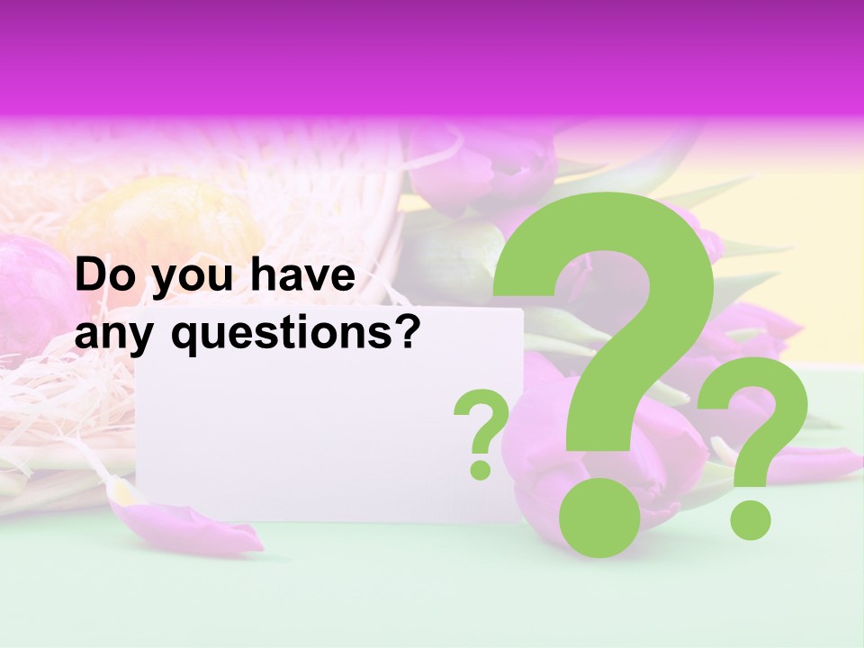 Petal Spring Flower Celebrate PowerPoint Template