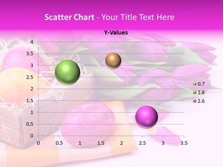 Isolated Table Decoration Tulip PowerPoint Template