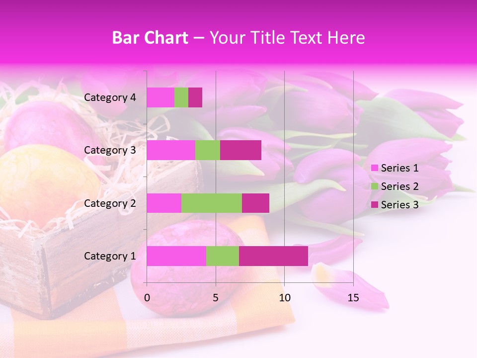 Isolated Table Decoration Tulip PowerPoint Template