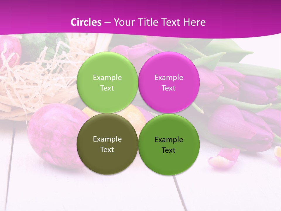 Easter Decoration Celebrate Color PowerPoint Template