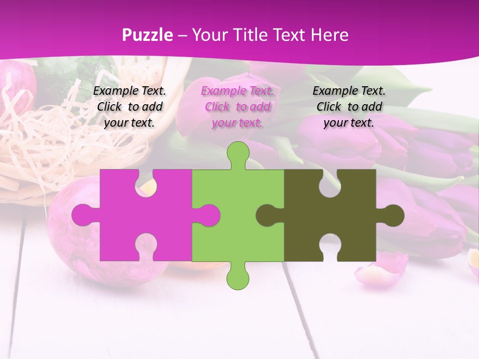 Easter Decoration Celebrate Color PowerPoint Template