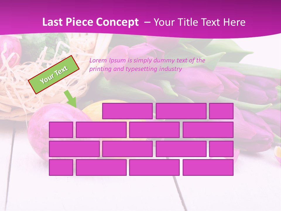 Easter Decoration Celebrate Color PowerPoint Template