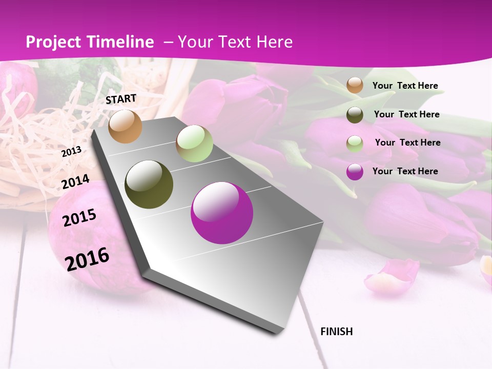 Easter Decoration Celebrate Color PowerPoint Template