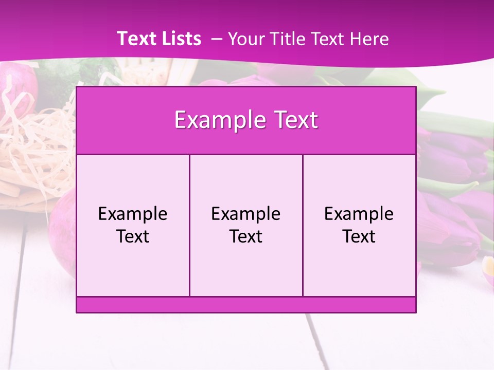 Easter Decoration Celebrate Color PowerPoint Template