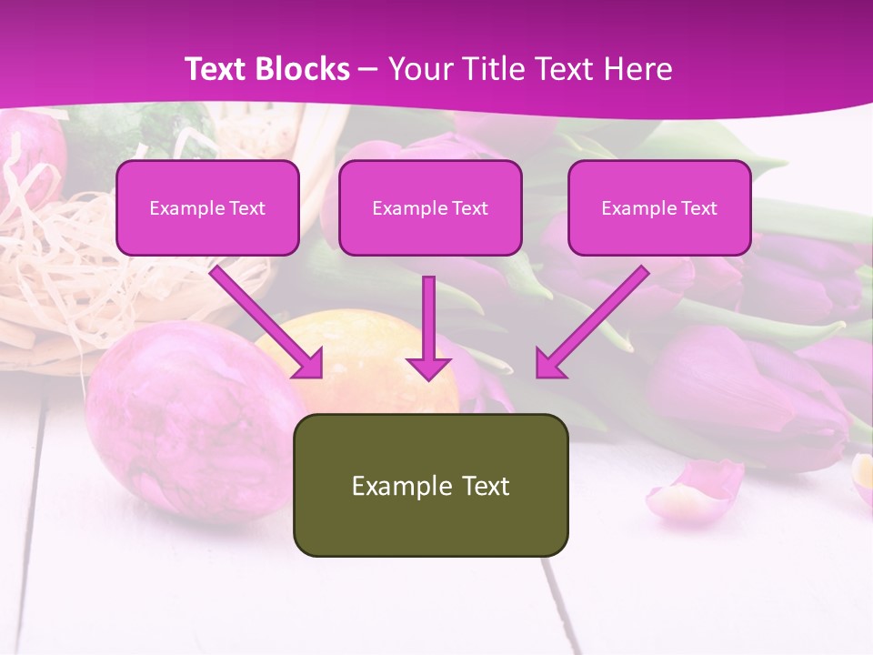 Easter Decoration Celebrate Color PowerPoint Template