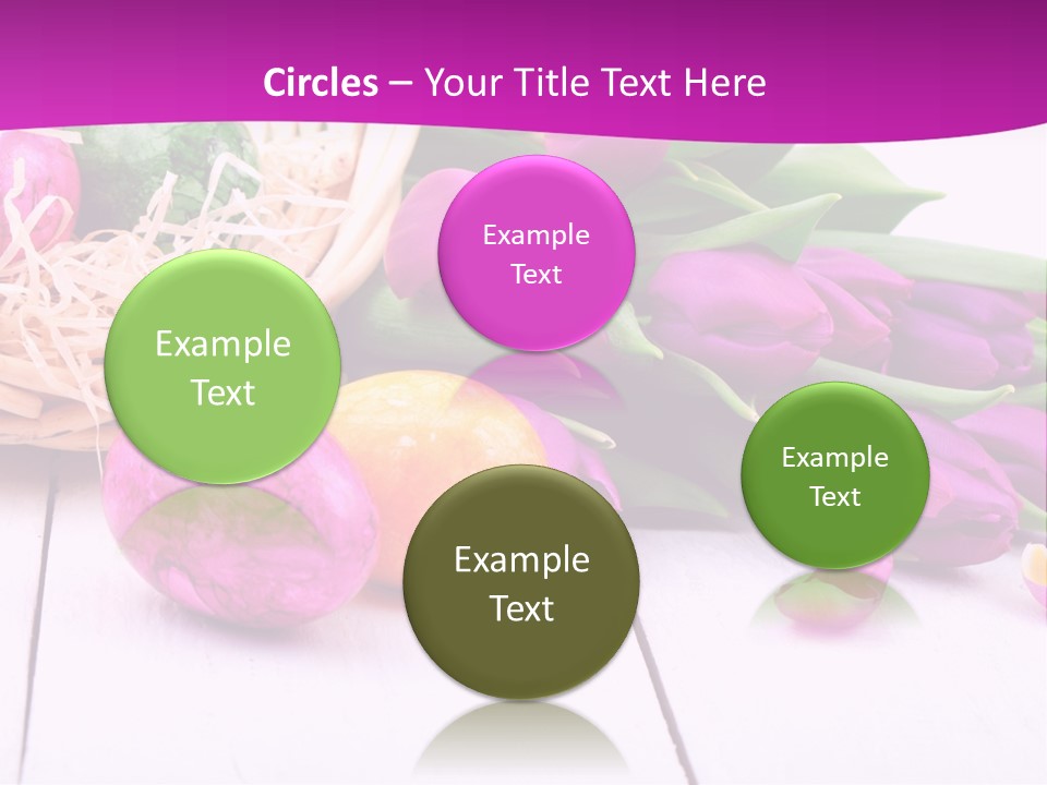 Easter Decoration Celebrate Color PowerPoint Template