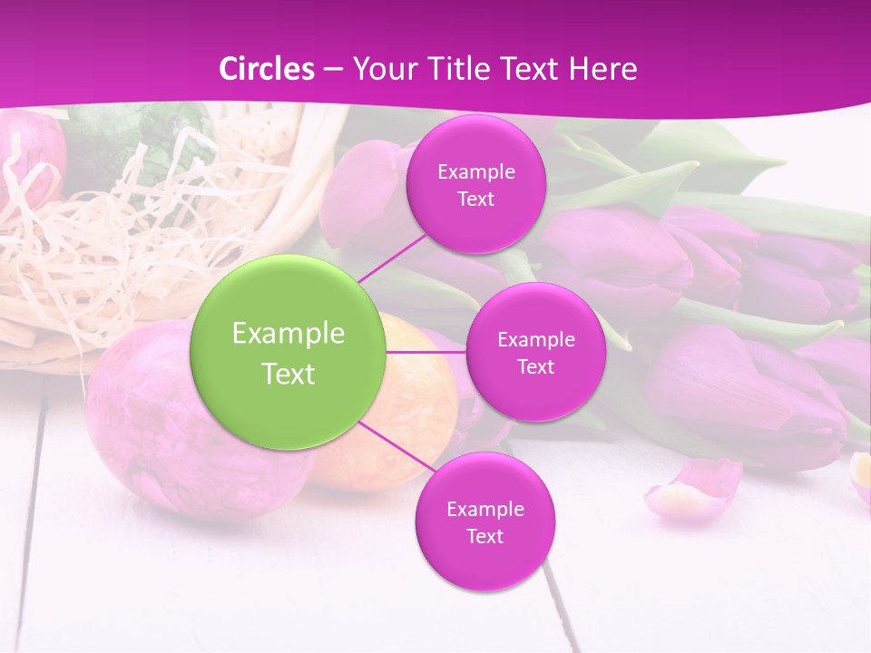 Easter Decoration Celebrate Color PowerPoint Template