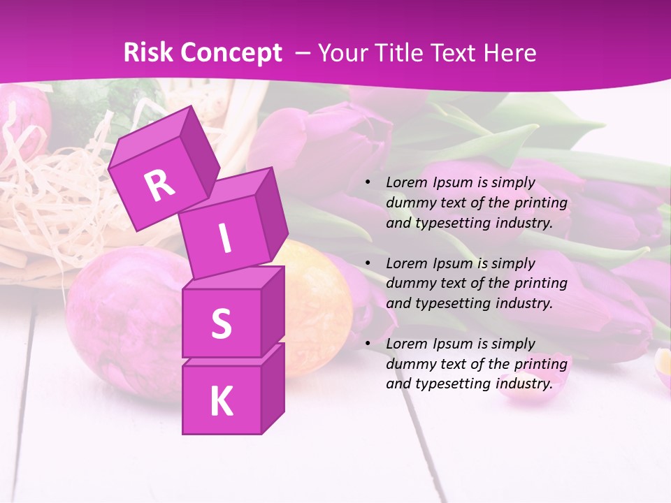 Easter Decoration Celebrate Color PowerPoint Template