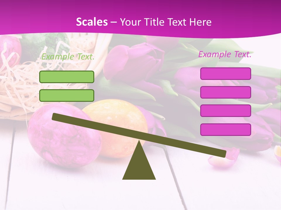 Easter Decoration Celebrate Color PowerPoint Template