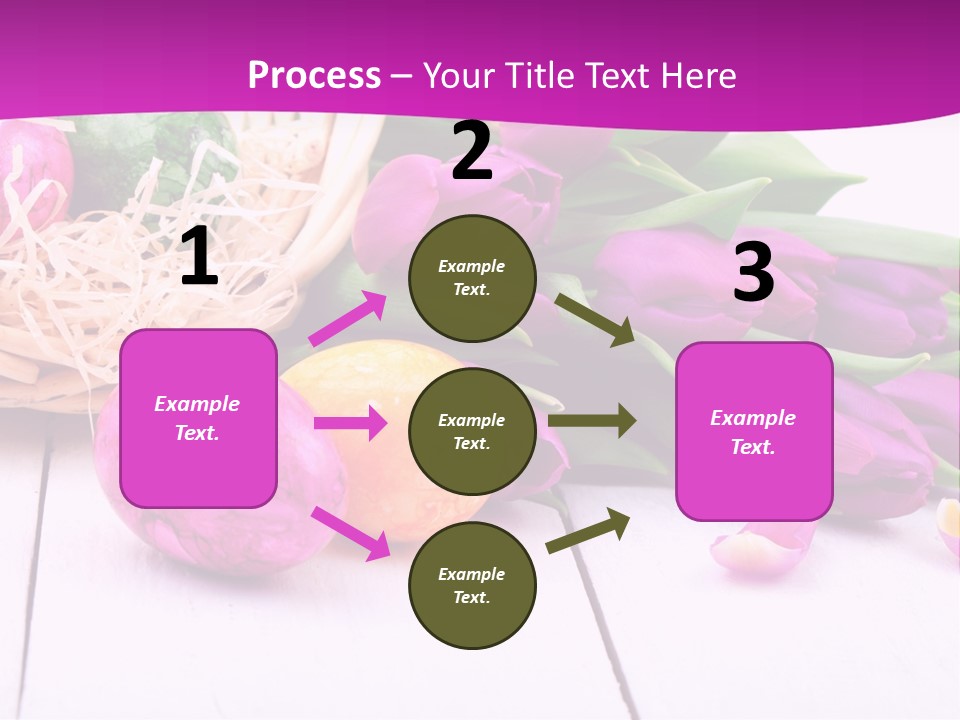 Easter Decoration Celebrate Color PowerPoint Template