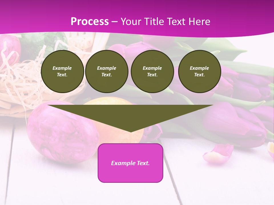 Easter Decoration Celebrate Color PowerPoint Template