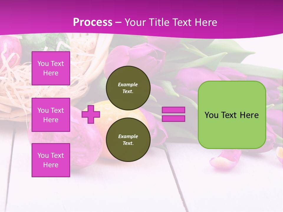 Easter Decoration Celebrate Color PowerPoint Template