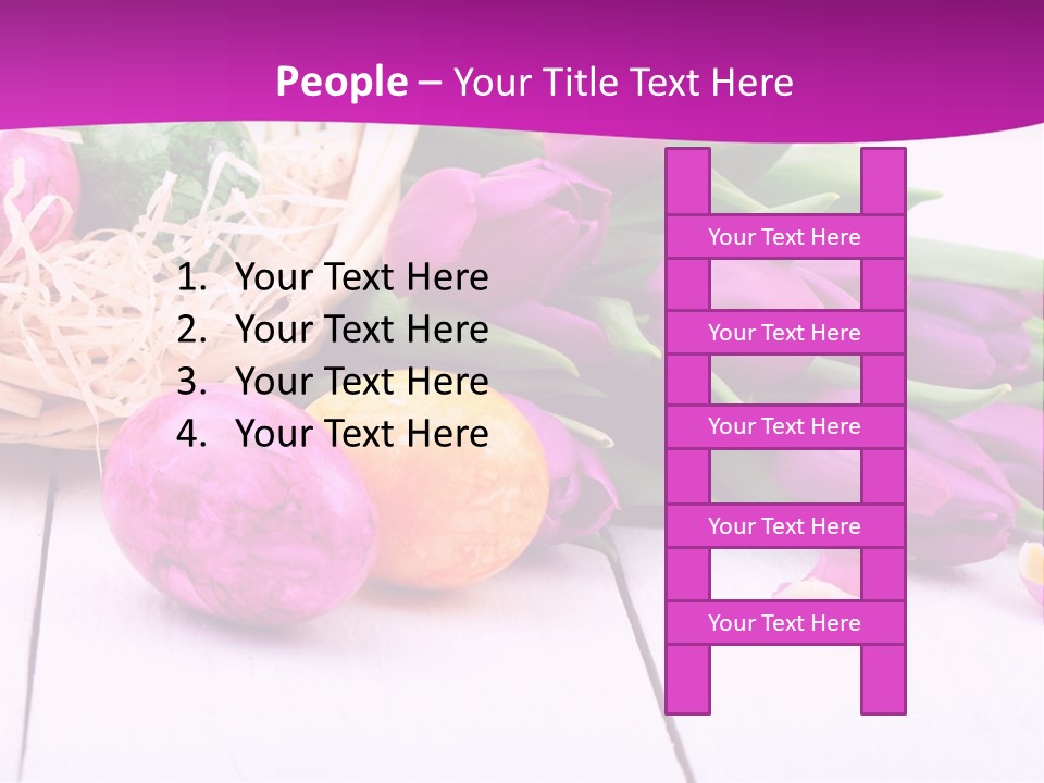 Easter Decoration Celebrate Color PowerPoint Template