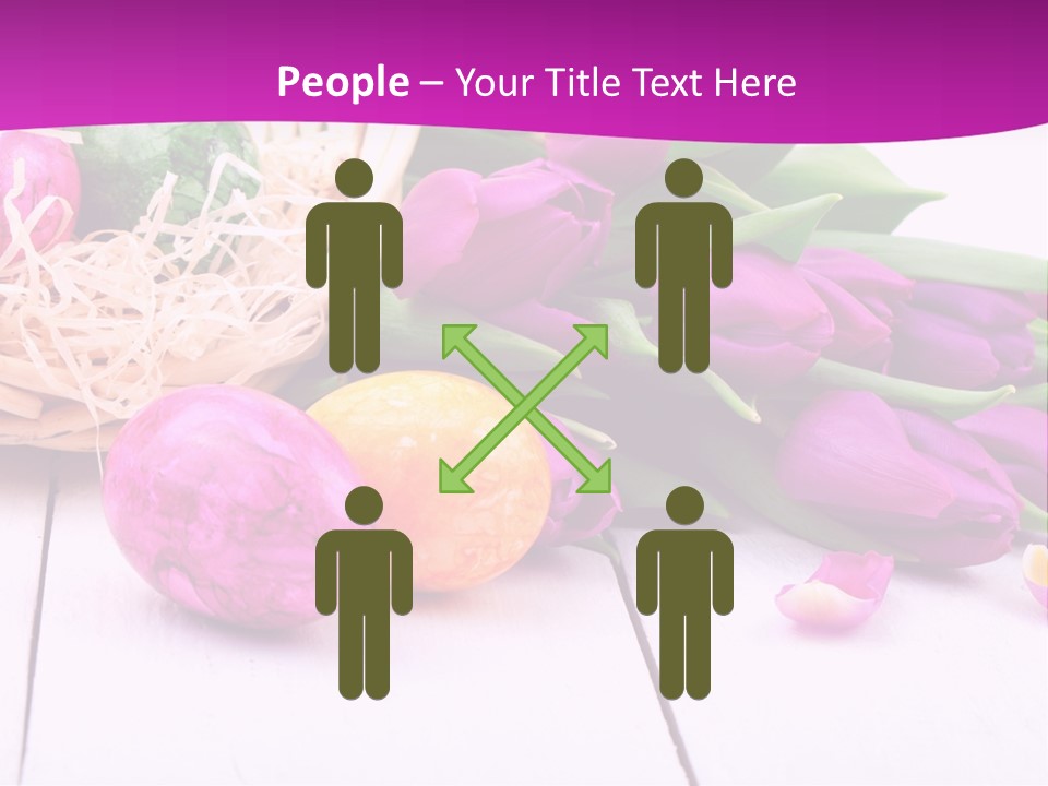 Easter Decoration Celebrate Color PowerPoint Template