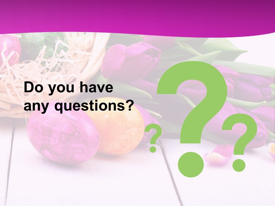 Easter Decoration Celebrate Color PowerPoint Template