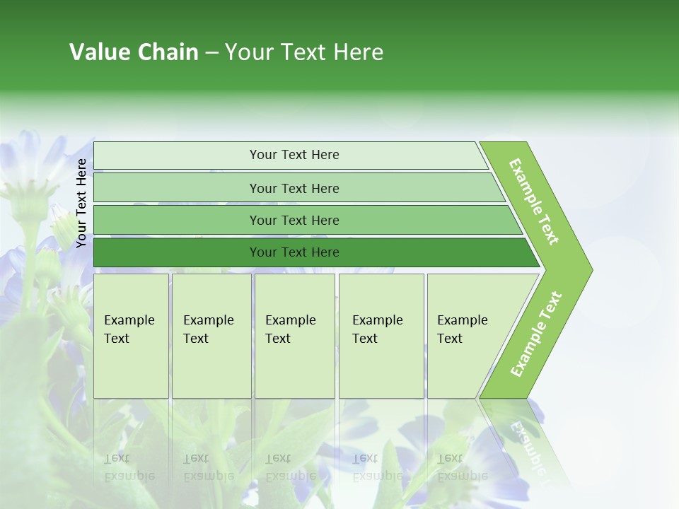 Bloom Blue Bokeh PowerPoint Template