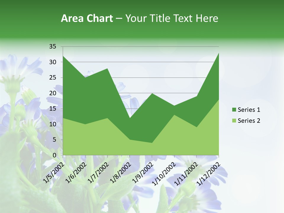 Bloom Blue Bokeh PowerPoint Template