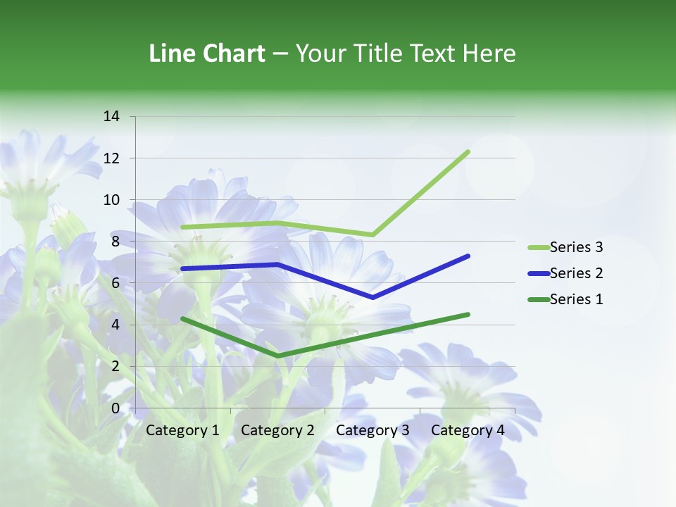 Bloom Blue Bokeh PowerPoint Template