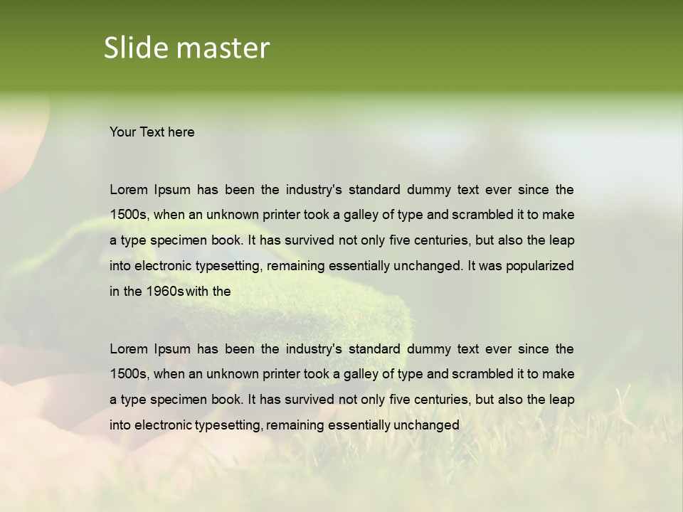 Eco Icons Future Concept PowerPoint Template