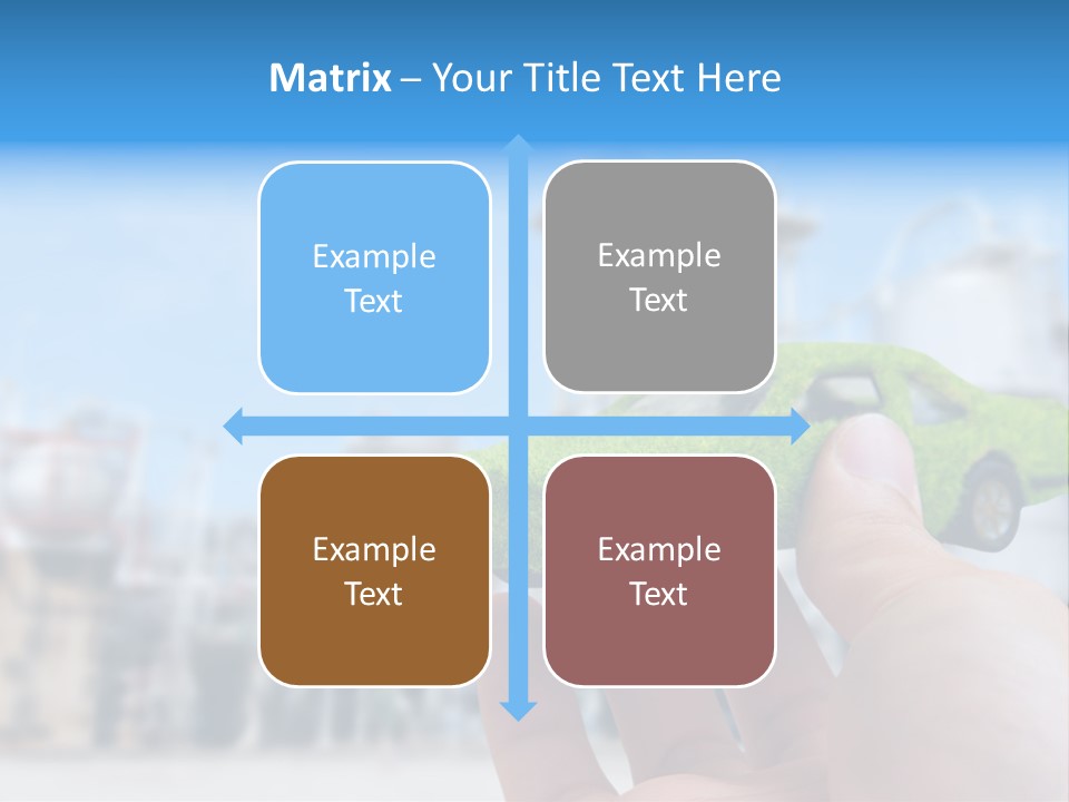 Plant Conceptual Icon PowerPoint Template